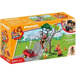Playmobil Duck On Call Accion Rescate De Bomberos ¡Rescata A