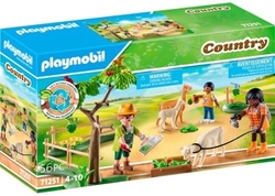 PASEO COM ALPACA PLAYMOBIL