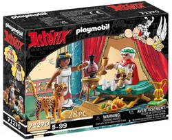 ASTERIX CESAR E CLEOPATRA PLAYMOBIL