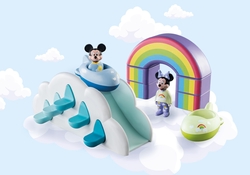 Playmobil 1.2.3 & Disney Mickey Y Minnie Casa En Las Nubes