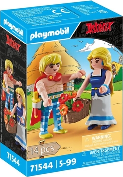 ASTERIX TRAGICOMIX E FALBALA PLAYMOBIL