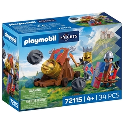 CAÑON DE FUEGO DE CABALLEROS LEON PLAYMOBIL