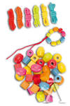 Set 45 perlas 5 modelos 6 lazos