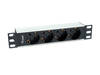 333311 Unidad De Distribución De Energía (Pdu) 1U Negro, Pla