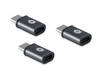 Adaptador Usb-C 3.1 Macho A Micro Usb Hembra Otg Pack 3 Ud