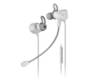 Auricular In-Ear Microfono Gaming Mars Gaming Mihx White