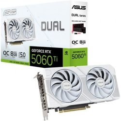 Tarjeta Gráfica Asus Dual Geforce Rtx 5060 Ti Oc White Editi