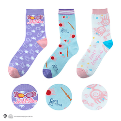 Set De Calcetines (3) Harry Potter Luna Lovegood (T. 35-45)