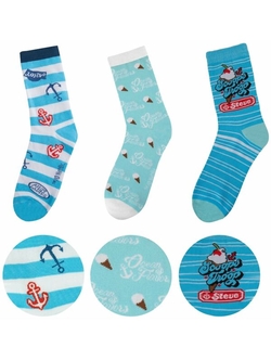 Set De 3 Pares De Calcetines Scoops Ahoy Poliéster