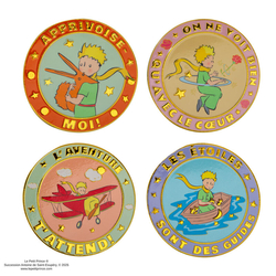 Set 4 Posavasos De Cerámica El Principito