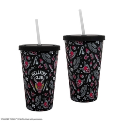 Vaso Termo Tumbler Stranger Things Hellfire Club