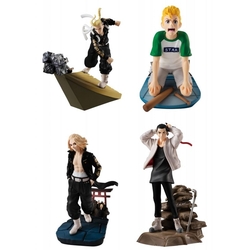 Set Figuras Petitrama Tokyo Revengers Series Toman Heroic Sc