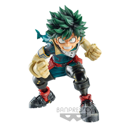 Figura Izuku Midoriya Banpresto Chronicle Super Master Piece