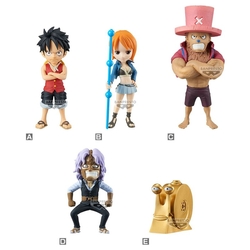 Figura World Collectable Enies Lobby 01 One Piece 7Cm Surtid