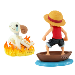 Figura Luffy &, Going Merry Log Stories One Piece 8Cm