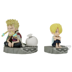 Figura Sanji &, Zeff World Collectable Stories One Piece