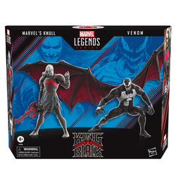 Blister 2 Figuras Mavel Knull Y Venom King In Black Marvel L