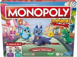 MONOPOLY JUNIOR 2 XOGOS EN 1