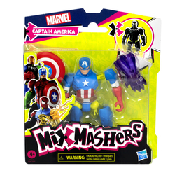 Figura Capitan America Mix Mashers Marvel 12Cm