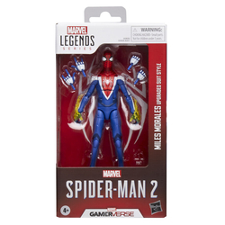 Figura Miles Morales Upgraded Suit Style Spider-Man 2 Marvel