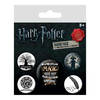 Set 5 Chapas Harry Potter
