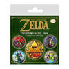 Juego De Chapas The Legend Of Zelda Clásicos