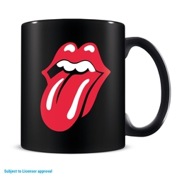 Caja regalo taza y calcetín lengua The rolling Stones