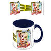 Taza Harley Quinn Warning Birds of Prey DC Comics