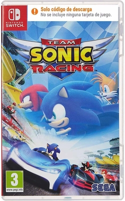 Team Sonic Racing Code in Box Switch