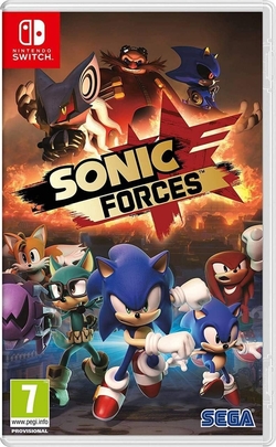 Sonic Forces Code in Box Switch