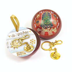 Llavero Sombrero Seleccionador + Bola De Navidad Harry Potte