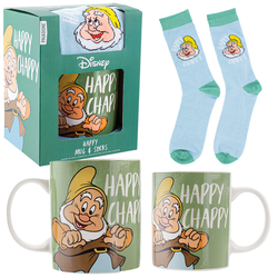 Blancanieves Y Los Siete Enanitos - Caja Regalo Taza Calcetn