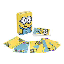 Baraja De Naipes Minions En Caja Metálica