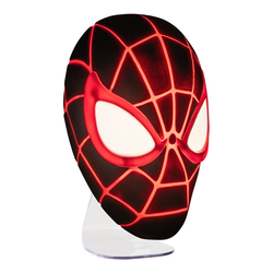 Lámpara Máscara Miles Morales Spiderman 22 Cm