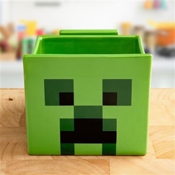 Tazón De Bocadillos Creeper Streaming Minecraft