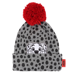 Gorro Pompón Cachorro Dalmata Espiando Talla Unica