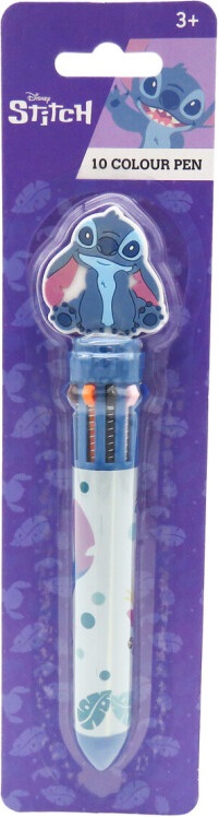BLISTER BOLIGRAFO 10 COLORES STITCH