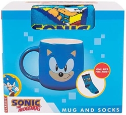 Taza Sonic Mug & Sock Set