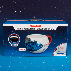 Taza Nasa Heat Change Shaped Mug