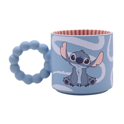 Taza Azul Stitch Disney