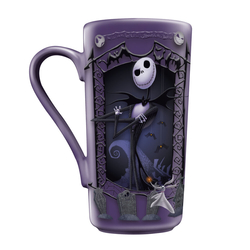 Taza Jack Skellington Pesadilla Antes De Navidad Disney 470M