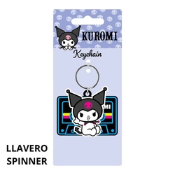 Kuromi - Llavero Spinner Kuromi