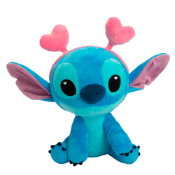 Peluche Stitch Corazones Disney 25Cm