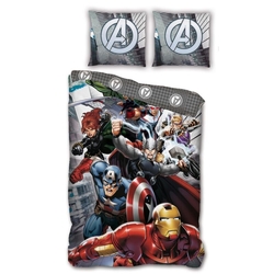 Funda Nordica Vengadores Avengers Marvel Cama 90Cm Microfibr