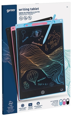 TABLET 10" DIBUJO Y ESCRITURA COLORIDA CON BOLIGRAFO GIROS