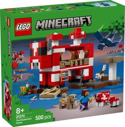 LA CASA CHAMPIÑACA LEGO MINECRAFT
