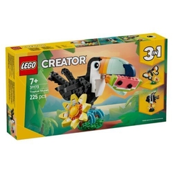FAUNA SALVAJE TUCAN TROPICAL 3 EN 1 LEGO