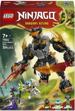 LA MISION DEL MECA DE COLE LEGO NINJAGO