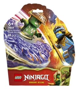 NYA VS SPINNER DEL MONSTRUO MUTANTE LEGO NINJAGO