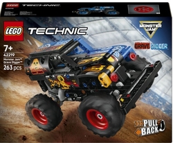 MONSTER JAM GRAVE DIGGER FUEGO Y HIELO LEGO TECHNIC